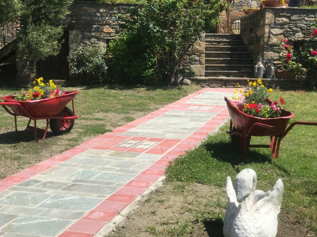 Petrino Spiti Villa Parthenonas Exterior photo